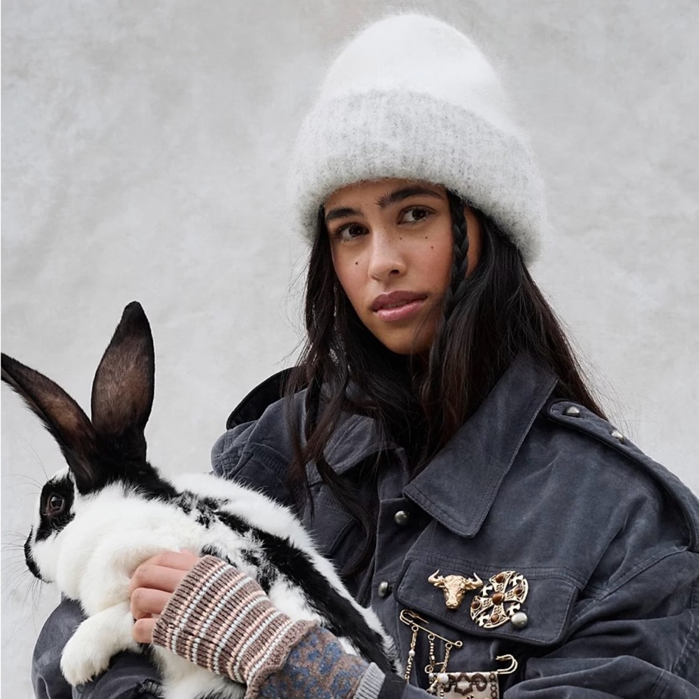 Free People Forever Fuzzy Beanie